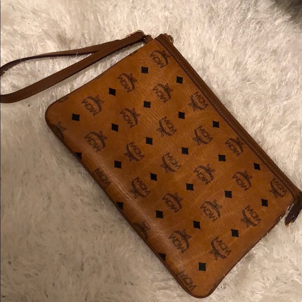 MCM wallet clutch